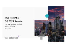 True Potential Q2 2024 Results Call Presentation