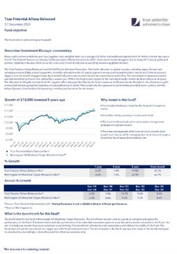 True Potential Allianz Cautious Factsheet