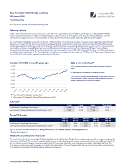 True Potential TrinityBridge Cautious Factsheet