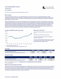True Potential Allianz Cautious Factsheet