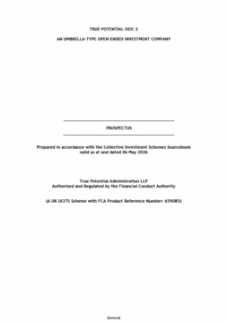 True Potential OEIC – 2 Prospectus