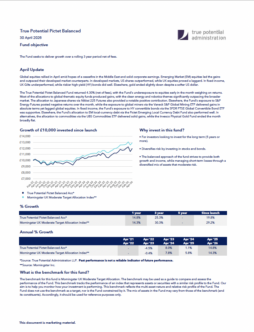 True Potential Pictet Balanced Factsheet