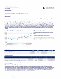 True Potential Pictet Growth Factsheet