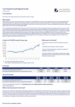 True Potential Growth-Aligned Growth Factsheet