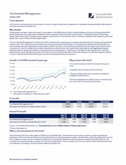 True Potential UBS Aggressive Factsheet