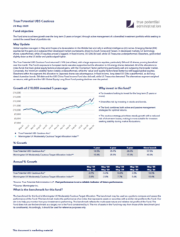 True Potential UBS Cautious Factsheet
